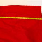 NY & Co Linen Kissed Skirt Burnt Orange Pencil Stretch Above Knee Office Size 14 Photo 9