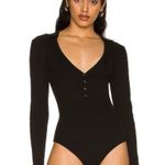 Bardot Collar Bodysuit in Black Sz XS NWT Photo 1
