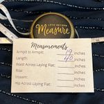 Jkara Embellished Beaded Cocktail Dress 14 Glam Evening Formal Holiday Party Blue Photo 2