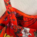 Anthropologie X Mare Mare Red Floral Peplum Top XS Photo 7