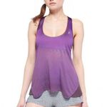 Head Open Back Spaghetti Strap Purple Gym Workout Yoga Tank Top Size M Photo 0