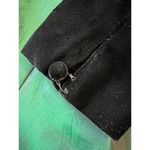 Vintage 80’s Black Velvet & Green Bubble Skirt with V Photo 10