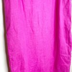 J.Crew  Flamingo Pink Linen Shift Dress XS Photo 3