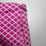 Talbots  Pink Print Heritage Ankle Pants Side Zip 12 Resortwear‎ Cotton Spandex Photo 5