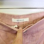 PacSun Button Fly Wide Leg Corduroy Jeans Pink Size 31 Photo 5