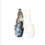 Franco Sarto NEW  Boston Snake Embossed Leather Slip-On Sneaker Photo 6