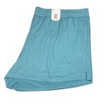 Xersion  Shorts Women’s 4X Elastic Waist Pocket Drawstring Stretch NWT Blue Photo 0