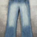 Paris Blues  Juniors Flare Bootcut‎ Jeans 9 Y2K 2000s Retro Low Rise Festival Pop Photo 0
