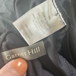 Garnet Hill Ruched Overlay One Piece Swimsuit Dress Black Size 14 Photo 6