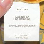 Luxology  Floral  Dress Beige Pink Red High Low V-Neck Belted Size L Elegant Photo 4