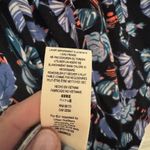 We The Free People Lexington Off Shoulder Stretchy Knit Floral Top Small Photo 8