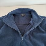 Beyond Yoga  Terrain Pullover Nocturnal Navy Quarter Zip Sweatshirt Size Small Photo 5