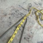 H&M Black Beaded Detail with Silver Metal Strap Bag Photo 3