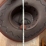 NWOT Brown Western Cowboy Hat Photo 6