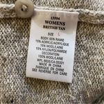 Woolrich Knit Button Cardigan British Tan L Photo 5