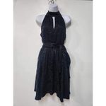 Anthropologie By  Halter Neck Mini Dress Size M. B-4 Photo 3