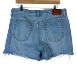 Lucky Brand Denim Shorts Womens 12 Light Wash Distressed Raw Hem Country Photo 2