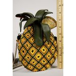 Mary Frances Fun in The Sun Beaded Pineapple Drink Novelty Handbag NEW!! Yellow Photo 4