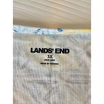 Lands' End  Citrus Lemon Lime Women's 3X Ruffle Hem‎ Wrap Sun Dress Swim Coverup Photo 10