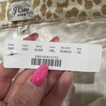 J. Crew Size 29 Jeans 10" High Rise Toothpick Animal Print Safari Leopard NEW Photo 7