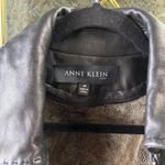 Anne Klein Leather jacket with fur inside Photo 2