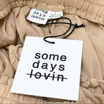 Somedays Lovin Touch The Sun Off The Shoulder Midi Dress in Clay Photo 12