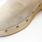 J.Crew Suede Leather Upper Faux Fur Lined Clog Studded Boots, Size 12 Photo 5