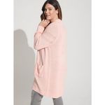 Torrid  Open Front Stich Detail Duster Cardigan Sweater Baby Pink 3X Photo 5