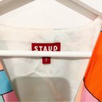 STAUD Mini Milla Dress in Citrus Kaleidoscope Multicolor Puff Sleeve in Size 0 Photo 8