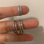 925 Sterling Silver Hoops Photo 2