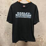 Harley Davidson Black American Flag USA Eagle Washington DC T-Shirt Biker XL Photo 0