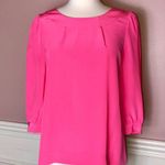 Kate Spade Bridgette Blouse in Bright Pink size small Photo 2