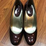Sam & Libby  Shiny Brown Heels S 9.5 Photo 1