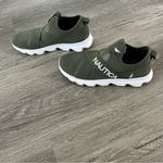 Nautica  Brynlee Green Slip On Sneakers Women’s Size 7 Photo 4