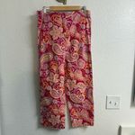 Vera Bradley  Paisley Pink Lounge Pants Size XS Photo 1
