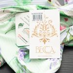 Becca  Swimwear. Reversible Everglade Banded Bikini Top. Photo 1