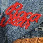 Rocawear Women’s vintage Y2K  denim embroidered jean jacket Photo 5