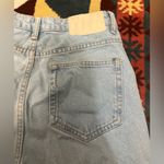 ZARA  High Rise Distressed Light Wash Mom Jeans Size 4 Photo 6