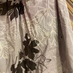 Moulinette Soeurs Anthropologie Strapless Lavender Printed Dress w/ sash Sz4 Photo 6