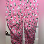 Charter Club  Women's Bristol Printed Skinny Ankle Jeans Hot Pink Flowers Size 12 Photo 8