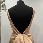 Sherri Hill  52540 Dark Nude satin mermaid gown 4 Photo 5