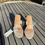 A New Day Nwt  Womens Ansel Double Band Open Toe Wedge Heels size 8 summer spring Photo 1