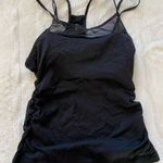 Victoria's Secret Victoria’s Secret sport black mesh detail workout tank M Photo 2