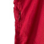 Sundance Dark Red Tassel Embroidered Pleated Elegant Cotton Maxi Dress size XL Photo 4