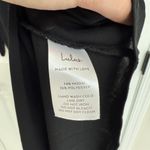 Lulus  Dulcet Washed Black Surplice V Neck High Low Midi Dress Women’s Size XS Photo 5