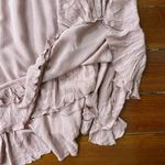 Free People  One Adella Crochet Boho Romantic Maxi Slip Dress FairyCore Sz XS Photo 10