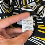 Trina Turk  Pattern Ruffle Cap Sleeve Blouse Photo 6