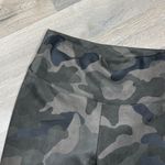 White House | Black Market WHBM Faux Suede Leather Microfiber Camouflage Runway Leggings Pants Olive Size 0 Photo 3