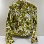 c.l.o.t.h.e.s Fashion Jacket. Women Size Small Denim Fabric Floral Print. Photo 2