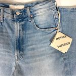 Mother The Scooter Ankle Bootcut Jeans Don't Be a Square 27 NWT Blue Photo 15